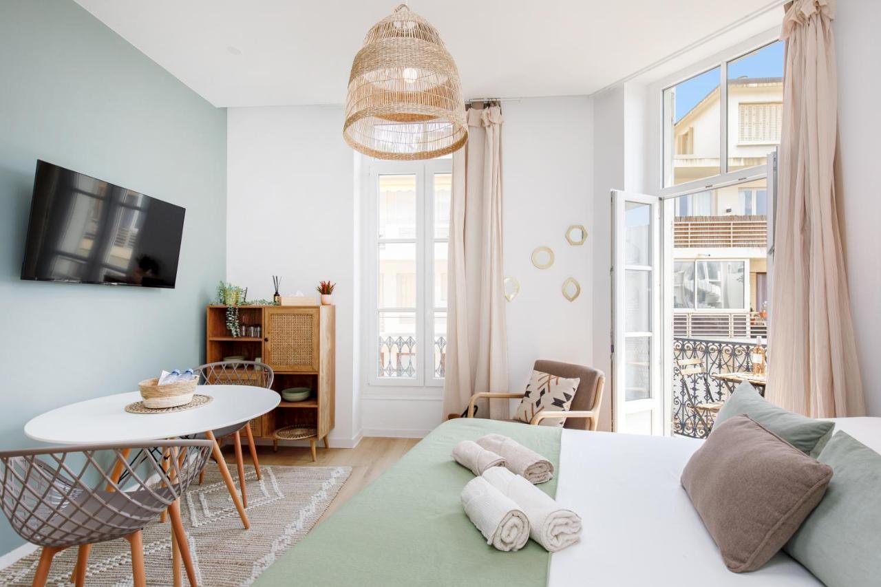 Comfortable Studio W Balcony Cannes Center Tgv Exterior photo