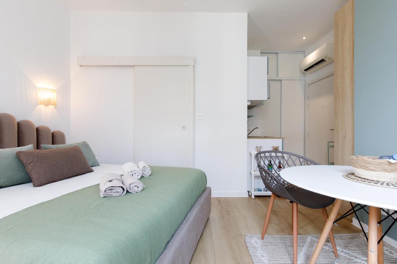 Comfortable Studio W Balcony Cannes Center Tgv Exterior photo